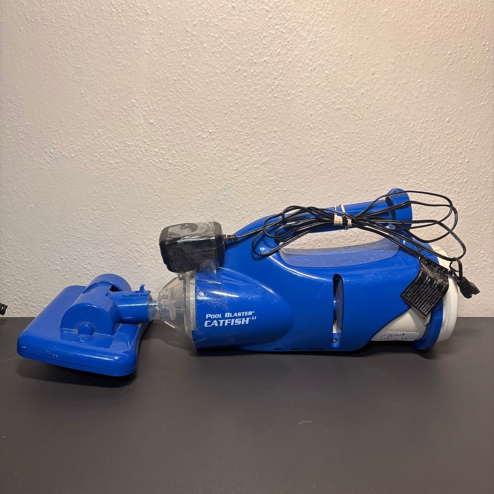 Pool Blaster Catfish Li Pool Vacuum Unisex OS Blue Excellent Cordless Li-Ion